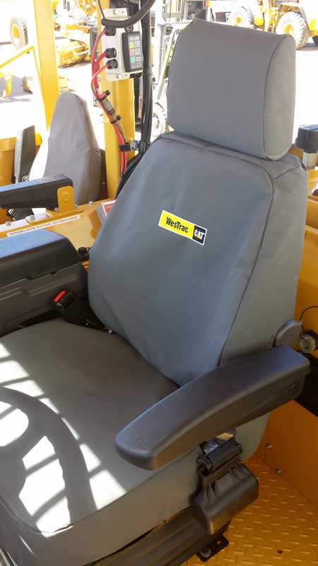 Seat Covers for earthmoving & Mining Machinery
