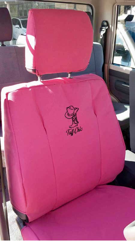Tuffnuts canvas seat cover for toyota landcruiser 4