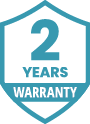 2 years Warranty